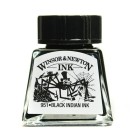 Tinta Desenho, Preto Indio, Winsor & Newton, 14 ml.