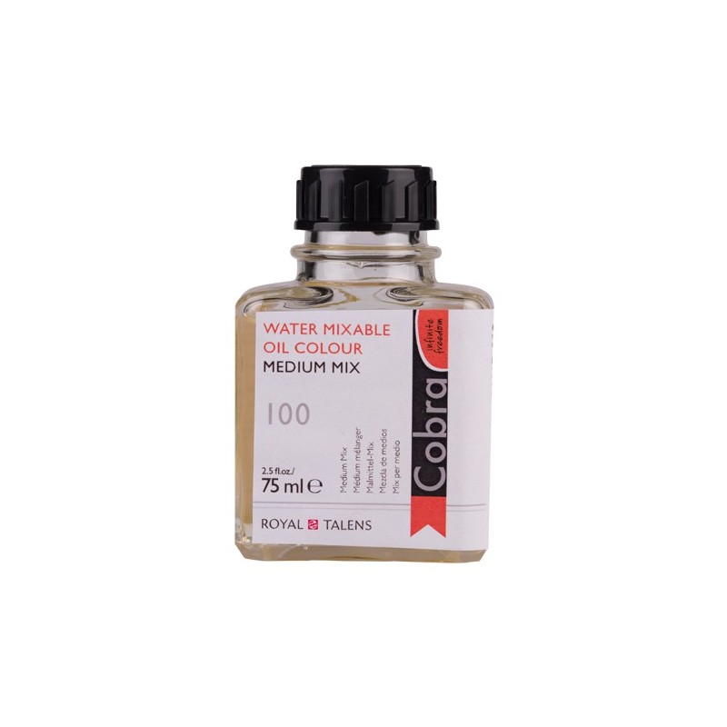 Materiais Belas Artes - Medium Mix Cobra para óleo à base de água, 75 ml. | totenart.com
