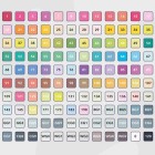 Materiais Belas Artes - Estojo 120 marcadores de álcool de ponta dupla + Bloco | totenart.com