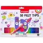 Materiais Belas Artes - Caso de 50 Marcadores Bruynzeel | totenart.com