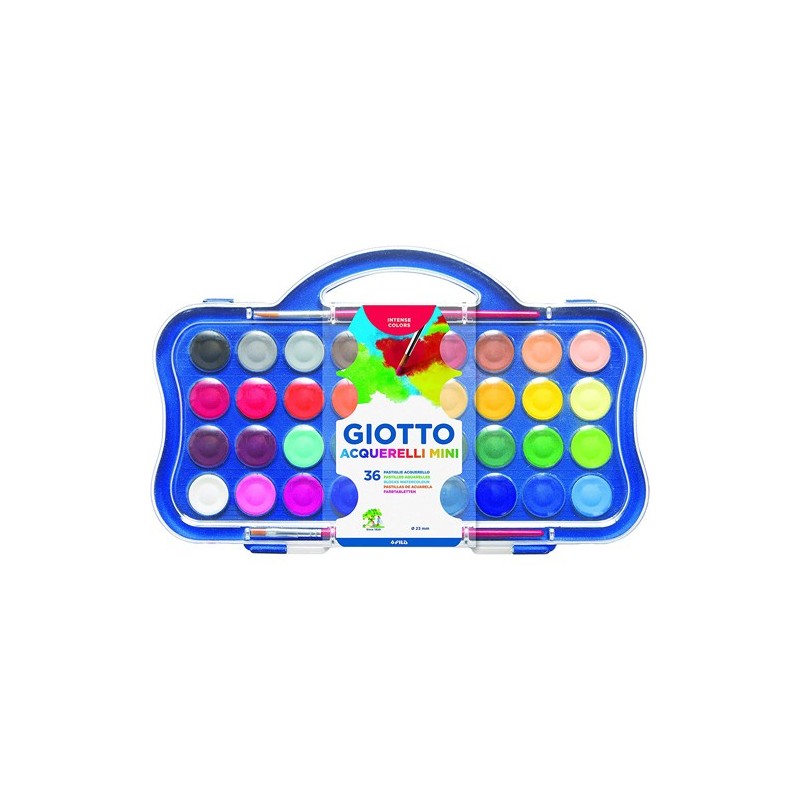 Material Bellas Artes – pintura-y-dibujo - Giotto Aquarela 36 cores | totenart.com