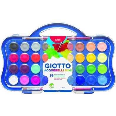 Material Bellas Artes – pintura-y-dibujo - Giotto Aquarela 36 cores | totenart.com