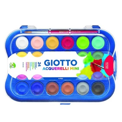 Material Bellas Artes – pintura-y-dibujo - Giotto Aquarela 24 cores | totenart.com
