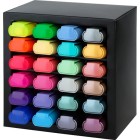 Materiais Belas Artes - Conjunto de 24 marcadores Textliner Faber-Castell | totenart.com