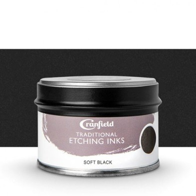 Materiais Belas Artes - Tinta Cranfield para gravura Preto Suave, 250 g | totenart.com