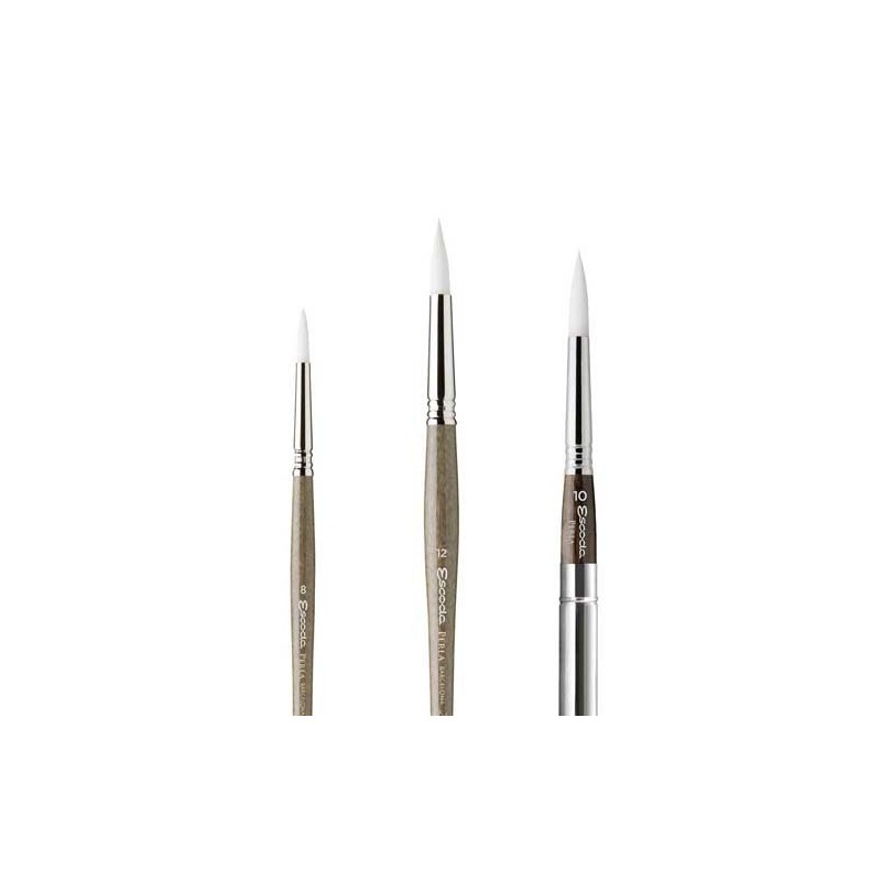 Materiais Belas Artes - Conjunto de artista Joseph Zbukvic, 3 pincéis aquarela Escoda | totenart.com
