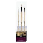 Materiais Belas Artes - Conjunto de artista Antonio López Garcia, 3 pincéis para óleo e acrílico Escoda | totenart.com