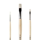 Materiais Belas Artes - Conjunto de artista Antonio López Garcia, 3 pincéis para óleo e acrílico Escoda | totenart.com