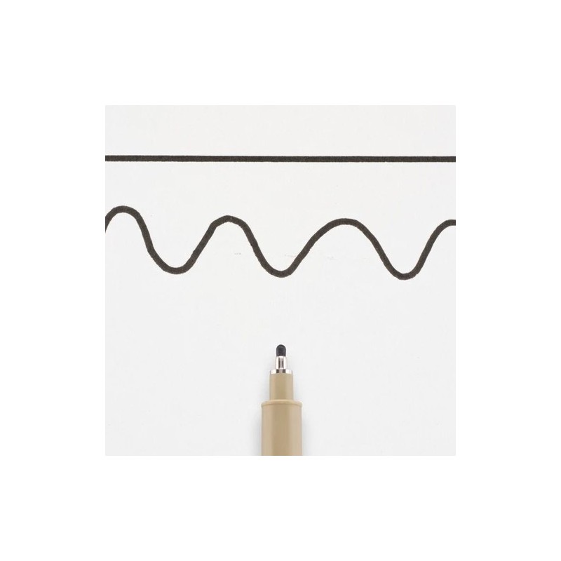 Materiais Belas Artes - Marcador Pigma Micron Sakura 12, 0.70 mm. Preto N. 49 | totenart.com