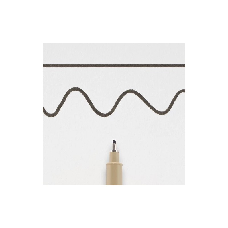 Materiais Belas Artes - Marcador Pigma Micron Sakura 10, 0.60 mm. Preto N. 49 | totenart.com