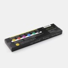 Materiais Belas Artes - Caixa aquarela Finetec Premium 6 cores peroladas \"Hight Chroma\" | totenart.com