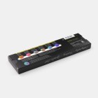 Materiais Belas Artes - Caixa aquarela Finetec Premium 6 cores peroladas \"Flip Flop\" | totenart.com