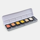 Materiais Belas Artes - Caixa aquarela Finetec Classic 6 cores peroladas \"Essential\" | totenart.com