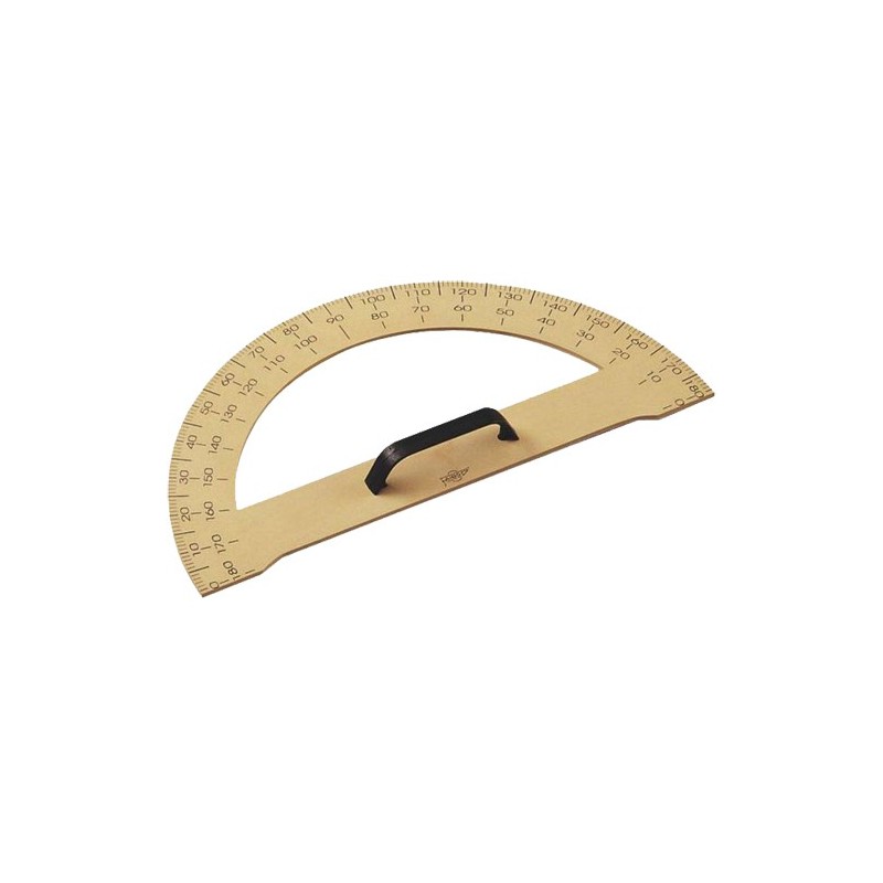 Materiais Belas Artes - Semicírculo de quadro plástica 34 cm, Faibo | totenart.com