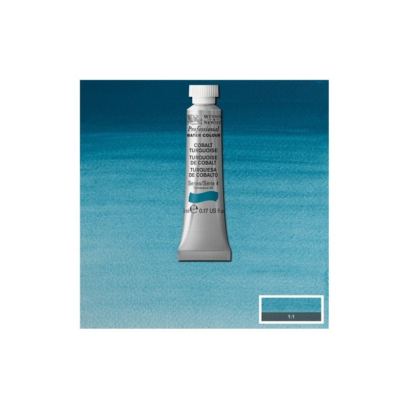 Materiais Belas Artes - Aquarela Artist Turquesa de Cobalto 5 ml, W N 190 | totenart.com