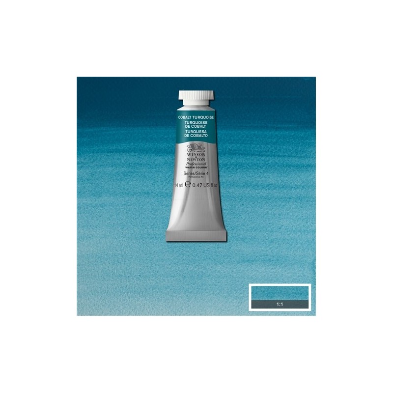 Materiais Belas Artes - Aquarela Artist Turquesa de Cobalto 14 ml, W N 190 | totenart.com