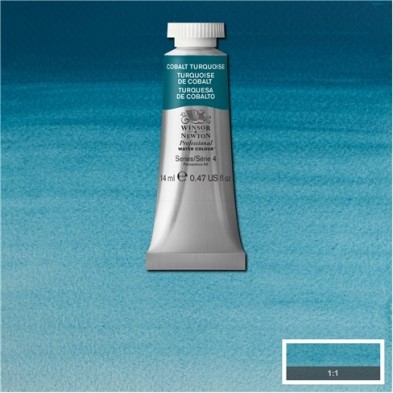 Materiais Belas Artes - Aquarela Artist Turquesa de Cobalto 14 ml, W N 190 | totenart.com