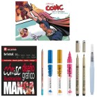 Materiais Belas Artes - Kit Learning Comic | totenart.com
