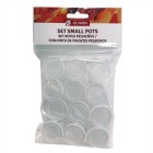 Materiais Belas Artes - Conjunto de frascos pequeños, diam. 2.7 cm | totenart.com