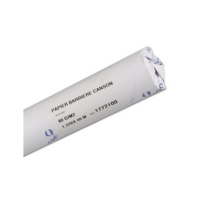 Materiais Belas Artes - Canson Barrera (Rolo), Branco Suave, 80 g, 1.226 x 40 m | totenart.com