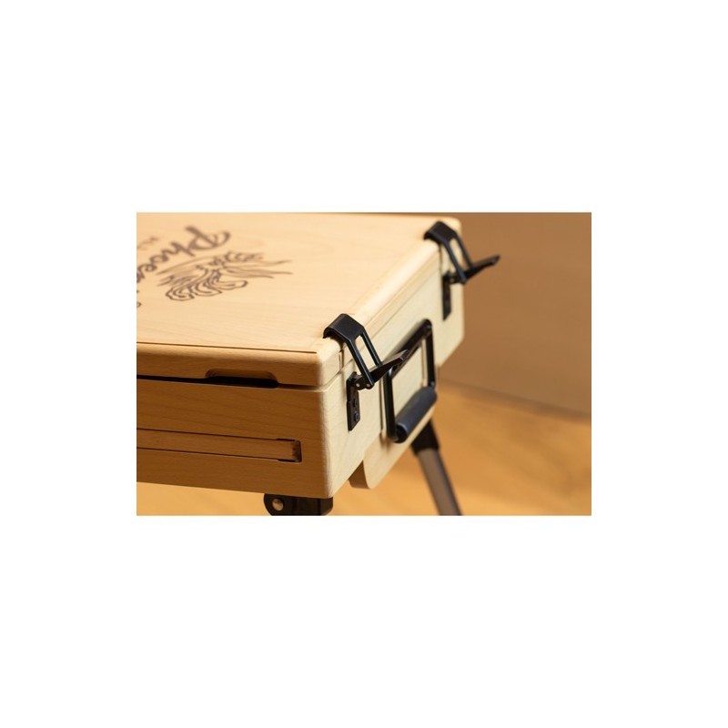 Materiais Belas Artes - Cavalete Caixa Deluxe Natural Phoenix | totenart.com