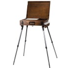 Materiais Belas Artes - Cavalete Caixa Deluxe Nogueira Phoenix | totenart.com