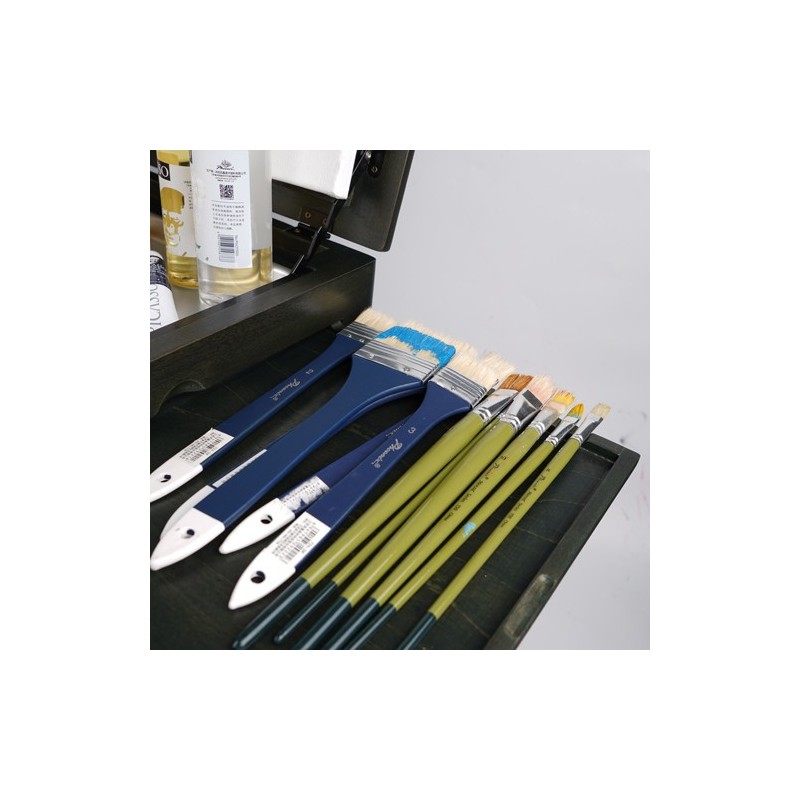 Materiais Belas Artes - Cavalete Caixa Deluxe Oliva Phoenix | totenart.com