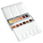 Materiais Belas Artes - Caixa metalica 12 Aquarela Phoenix 1/2 godets, tons de pele | totenart.com