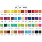 Materiais Belas Artes - Caixa metalica 48 Aquarela Phoenix 1/2 godets | totenart.com