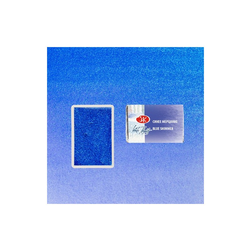 Materiais Belas Artes - Aquarelas White Nights em godet Blue Shimmer 989 | totenart.com