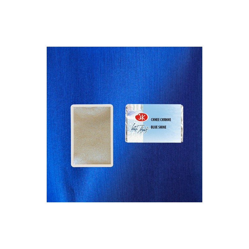 Materiais Belas Artes - Aquarelas White Nights em godet Blue Shine 1003 | totenart.com