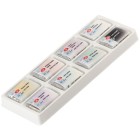 Materiais Belas Artes - Conjunto de 8 godets Shimmering Spring, iridescentes, White Nights | totenart.com