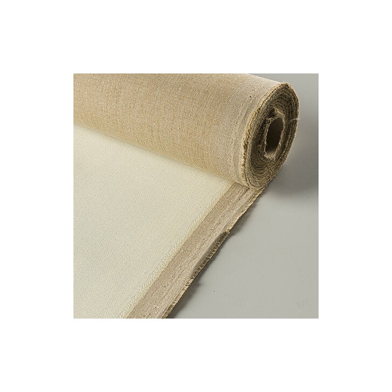 Materiais Belas Artes - Tela 100% lino imprimado, Rolo L5 2.10x10 m. | totenart.com