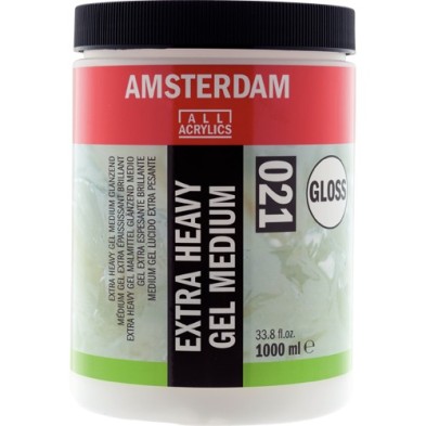 Materiais Belas Artes - Gel Extra Espeso Brillante 021, Amsterdam 1 L | totenart.com