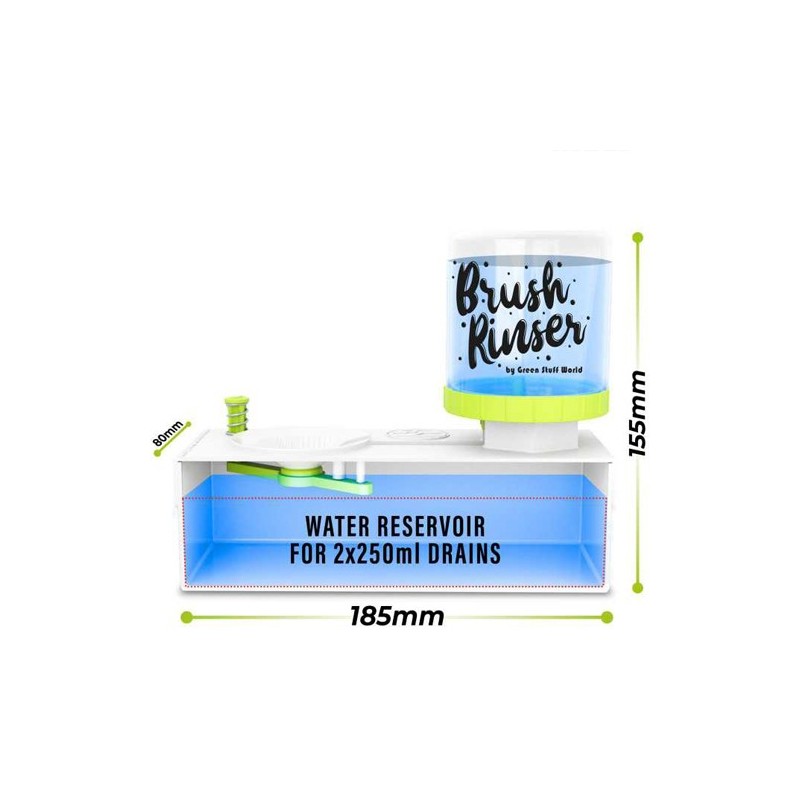 Materiais Belas Artes - Dispensador de água para limpeza de pincéis, Green Stuff World | totenart.com