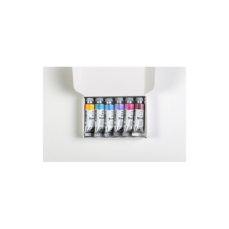 Materiais Belas Artes - Caixa de aquarela MaimeriBlu Provence, 6 tubos de 12 ml | totenart.com