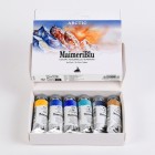 Materiais Belas Artes - Caixa de aquarela MaimeriBlu Arctic, 6 tubos de 12 ml | totenart.com