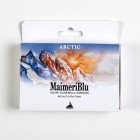 Materiais Belas Artes - Caixa de aquarela MaimeriBlu Arctic, 6 tubos de 12 ml | totenart.com