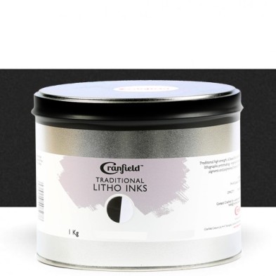 Materiais Belas Artes - Tinta Litografia Cranfield Preto Carbono 1 kg | totenart.com