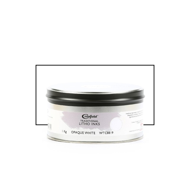 Materiais Belas Artes - Tinta Litografia Cranfield Branco opaco 1 kg | totenart.com