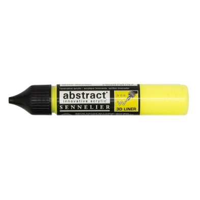Materiais Belas Artes - Liner Abstract 502 amarelo fluorescente 27 ml, Sennelier | totenart.com
