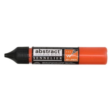 Materiais Belas Artes - Liner Abstract 654 rosa fluorescente 27 ml, Sennelier | totenart.com