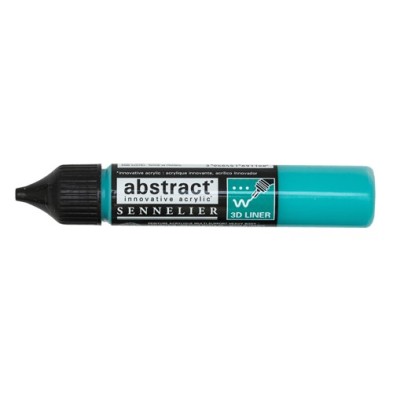 Materiais Belas Artes - Liner Abstract 341 turquesa 27 ml, Sennelier | totenart.com
