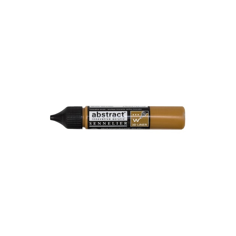 Materiais Belas Artes - Liner Abstract 252 ocre amarelo 27 ml, Sennelier | totenart.com