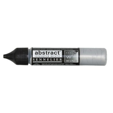 Materiais Belas Artes - Liner Abstract 29 prata iridescente 27 ml, Sennelier | totenart.com
