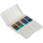 Materiais Belas Artes - Conjunto de 12 godetes \"Granulation and Earth\", caixa de plástico, White Nights | totenart.com