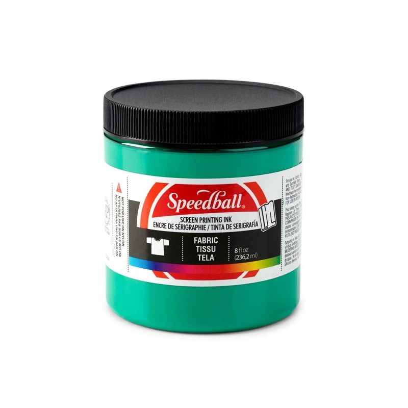 Tinta Serigrafia a agua Verde 236 ml. Speedball