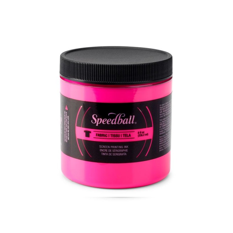 Tinta Serigrafia a agua Magenta Fluor. 236 ml. Speedball