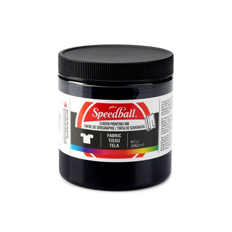 Tinta Serigrafia a agua Preto 236 ml. Speedball