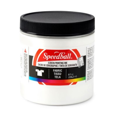 Tinta Serigrafia a agua Branco 236 ml. Speedball